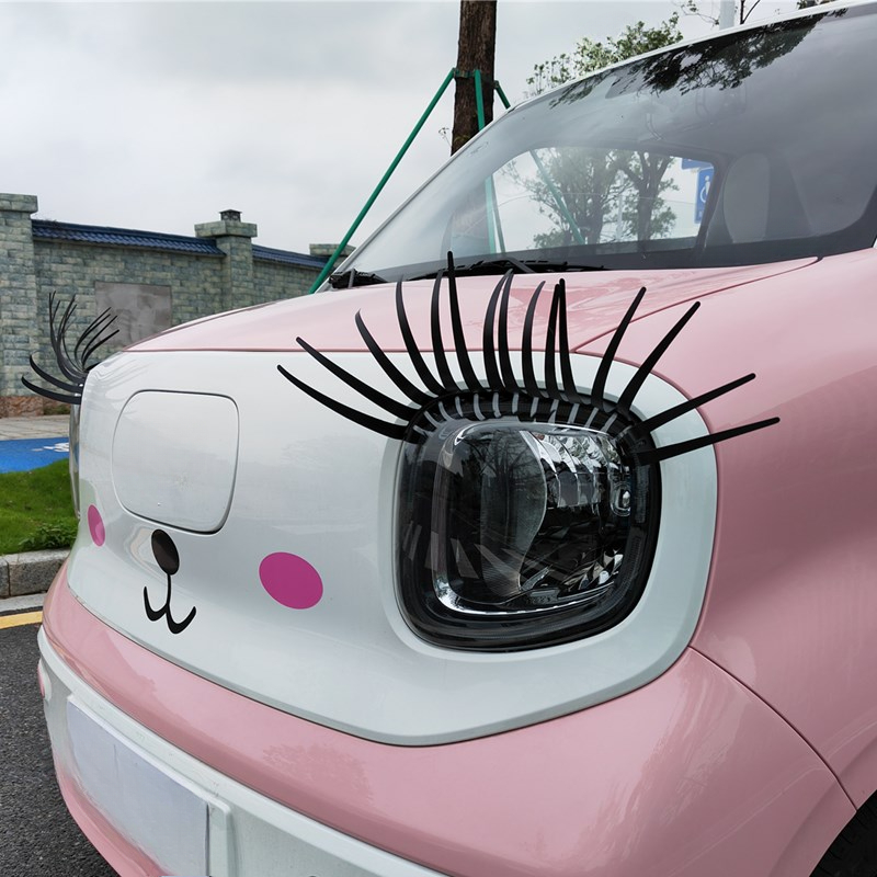 3D Charming Black False Eyelas - Lash Mapping Sticker avis et prix