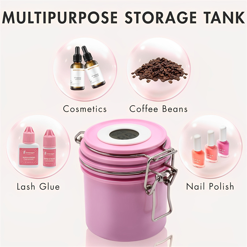 Eyelash Glue Storage Tank With - Lash Mapping Sticker avis et prix