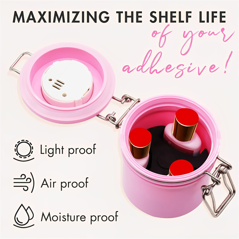 Eyelash Glue Storage Tank With - Lash Mapping Sticker avis et prix
