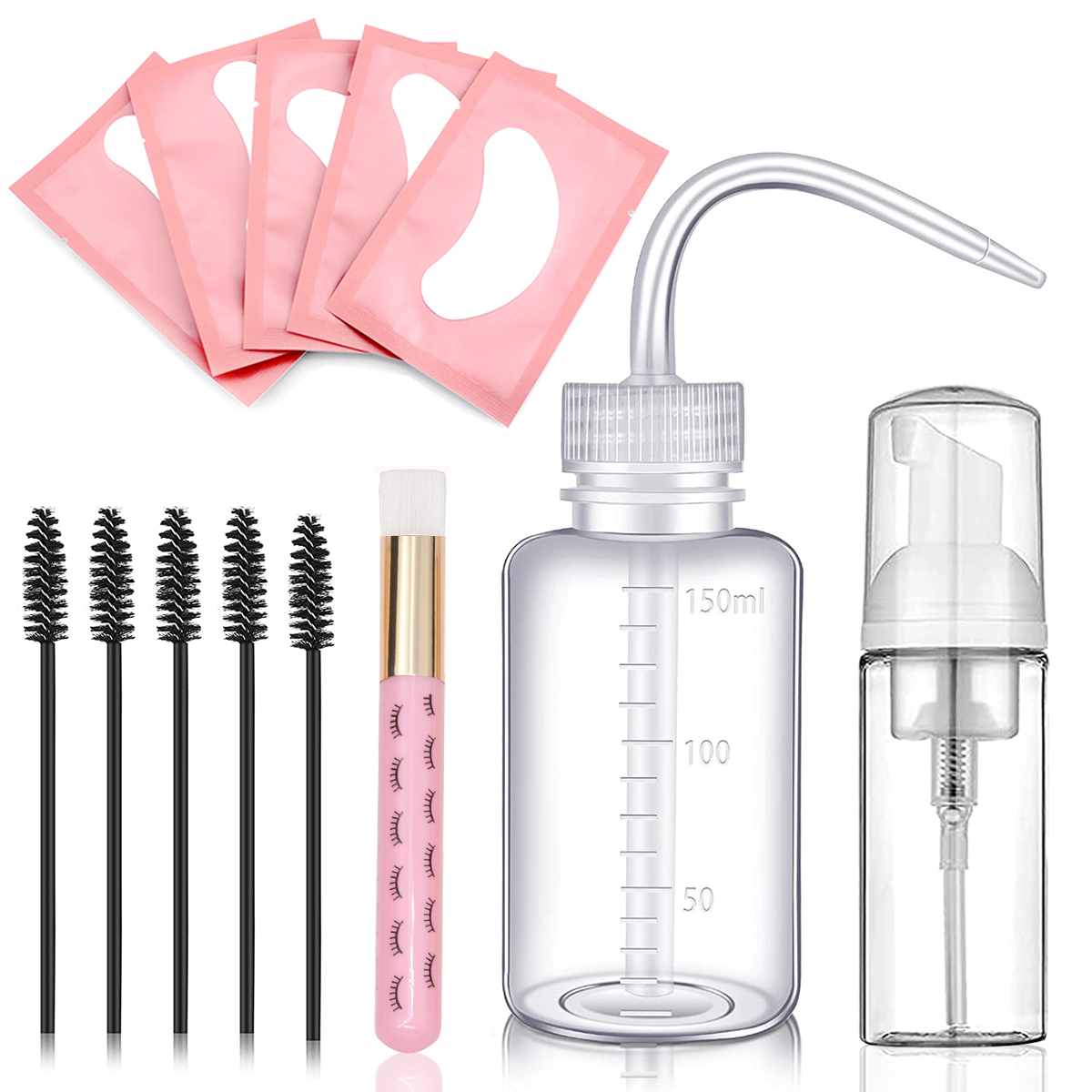 13Pcs Eyelash Extension Cleani - Eyelash Extension Wash Kit avis et prix