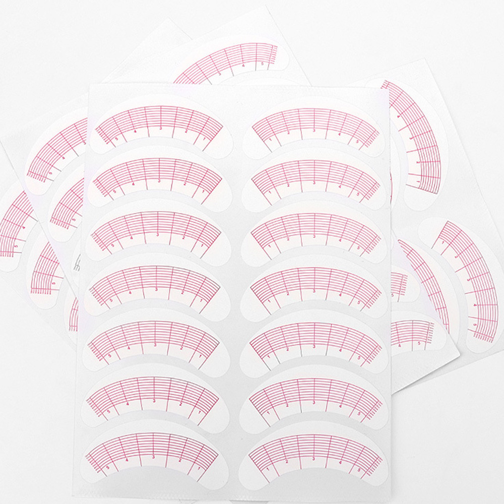 2/5packs Lash Mapping Stickers - Eyelash Extension Maps avis et prix