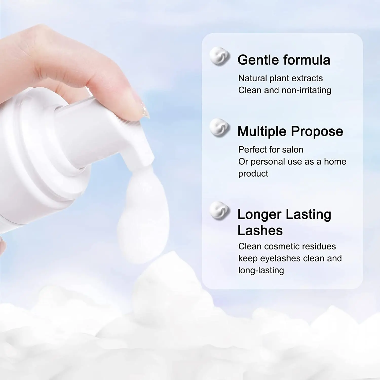 50ml Lanthome Eyelash Extensio - Eyelash Extension Wash Kit avis et prix