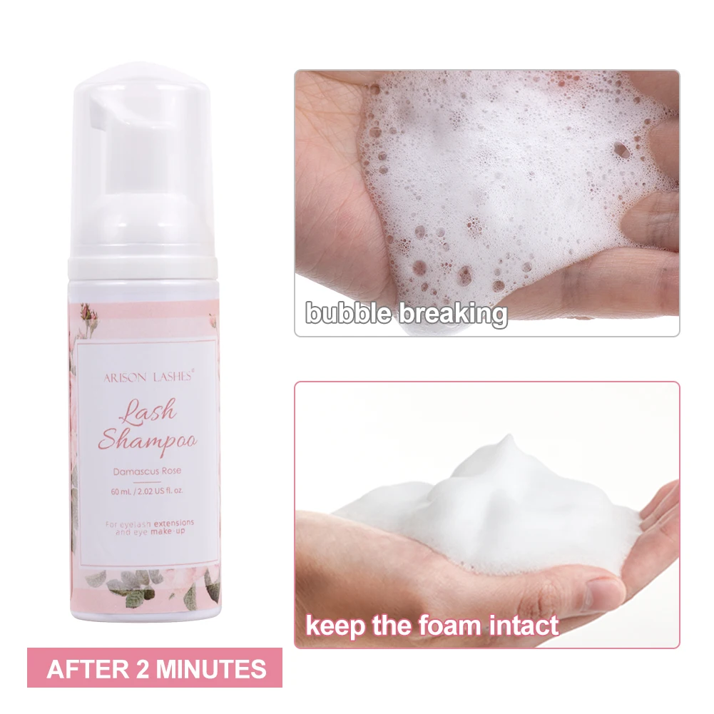 ARISON 60ml Eyelash Extensions - Eyelash Extension Wash Kit avis et prix