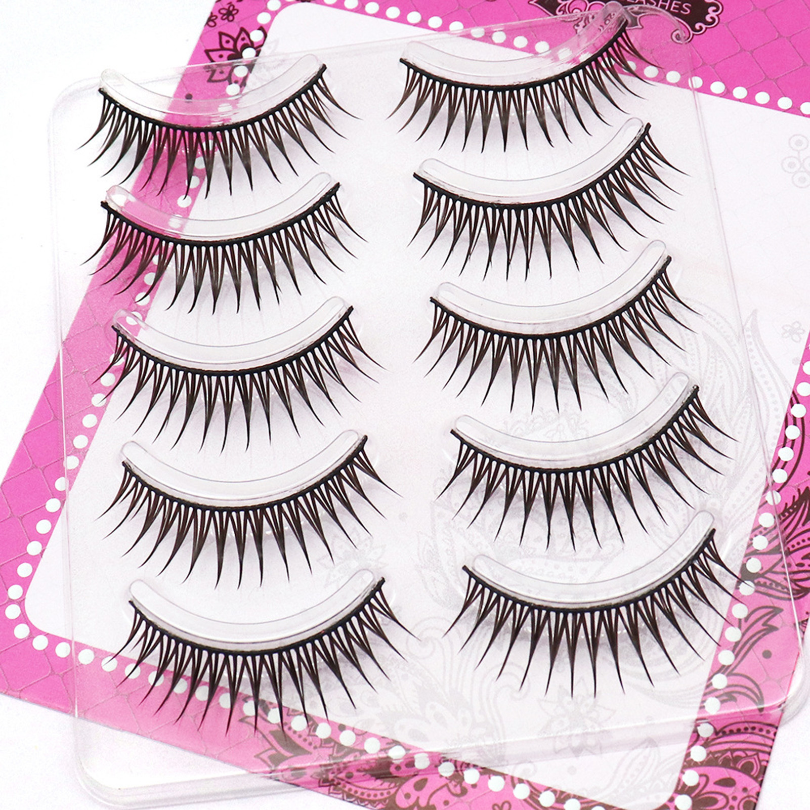 5 Pair One-Piece False Eyelash - Eyelash Extension Doll Eye avis et prix