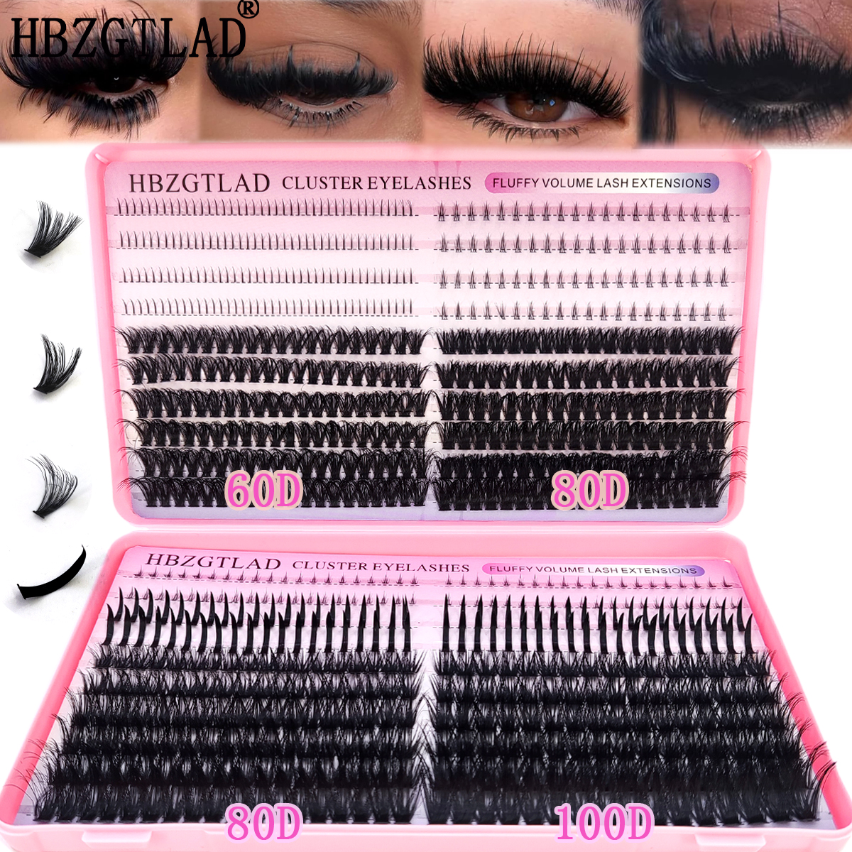 60D-160D eyelash group manga f - Eyelash Extension Doll Eye avis et prix