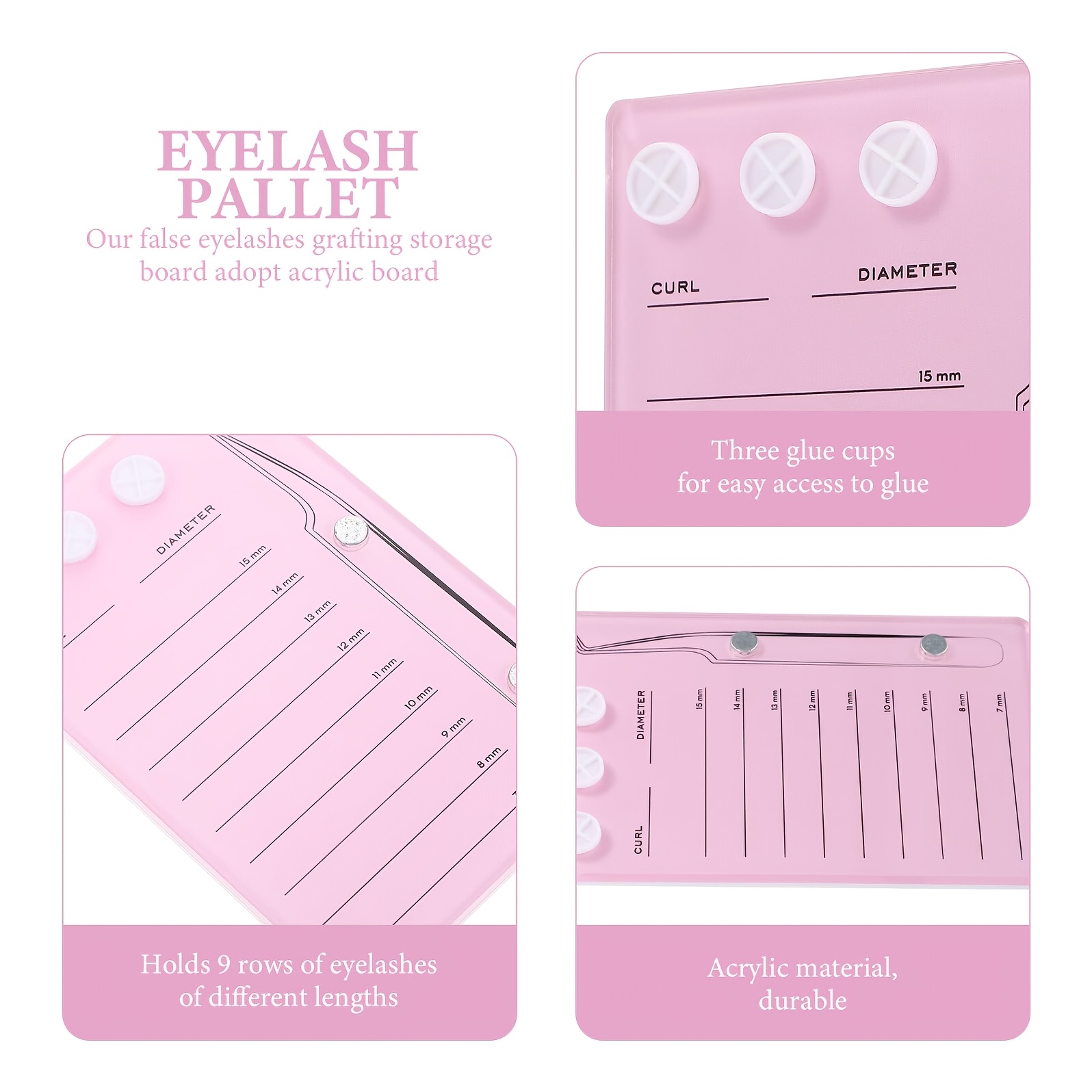 Magnetic Acrylic Eyelash Exten - Eyelash Extension Maps avis et prix