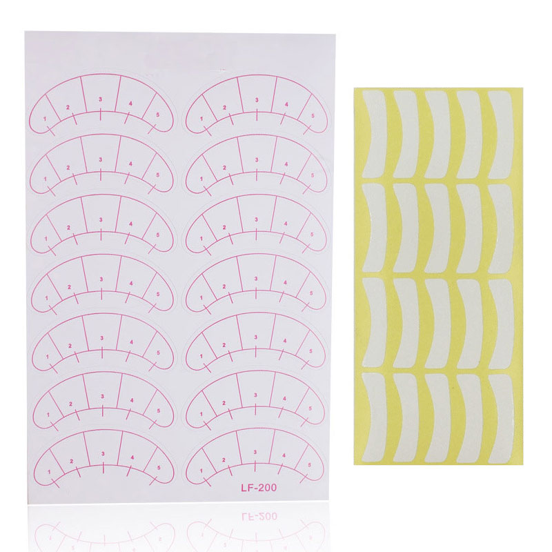 Eyelash Extension Paper Patche - Lash Mapping Sticker avis et prix