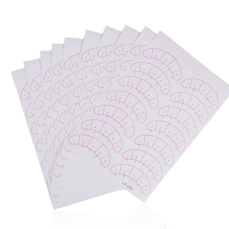 Eyelash Extension Paper Patche - Lash Mapping Sticker avis et prix