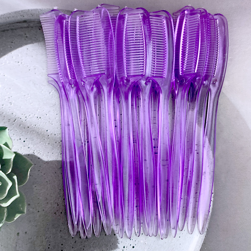 25/50/100pcs Mini Comb For Eye - Eyelash Extension Doll Eye avis et prix