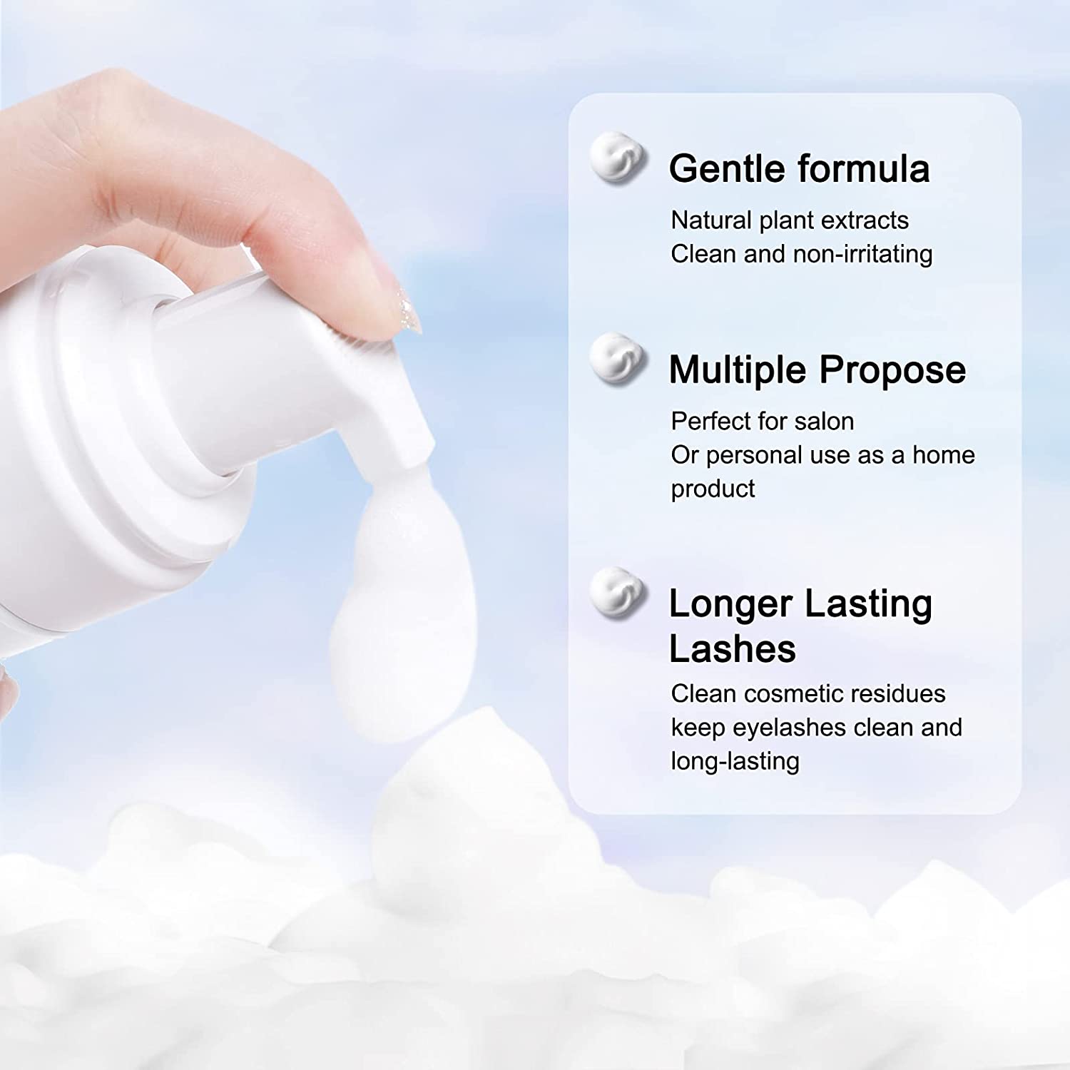 50ML Lanthome Pro Eyelash Exte - Eyelash Extension Wash Kit avis et prix