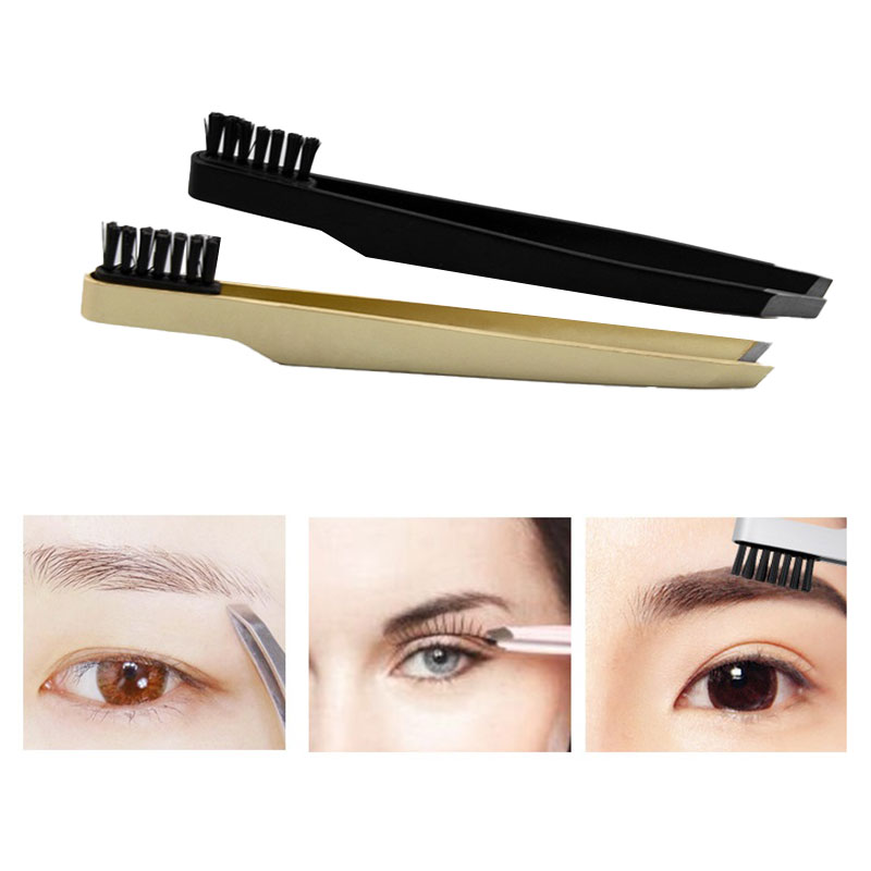 1PC Stainless Steel Eyebrow Tw - Eyelash Extension For No Eyelid avis et prix