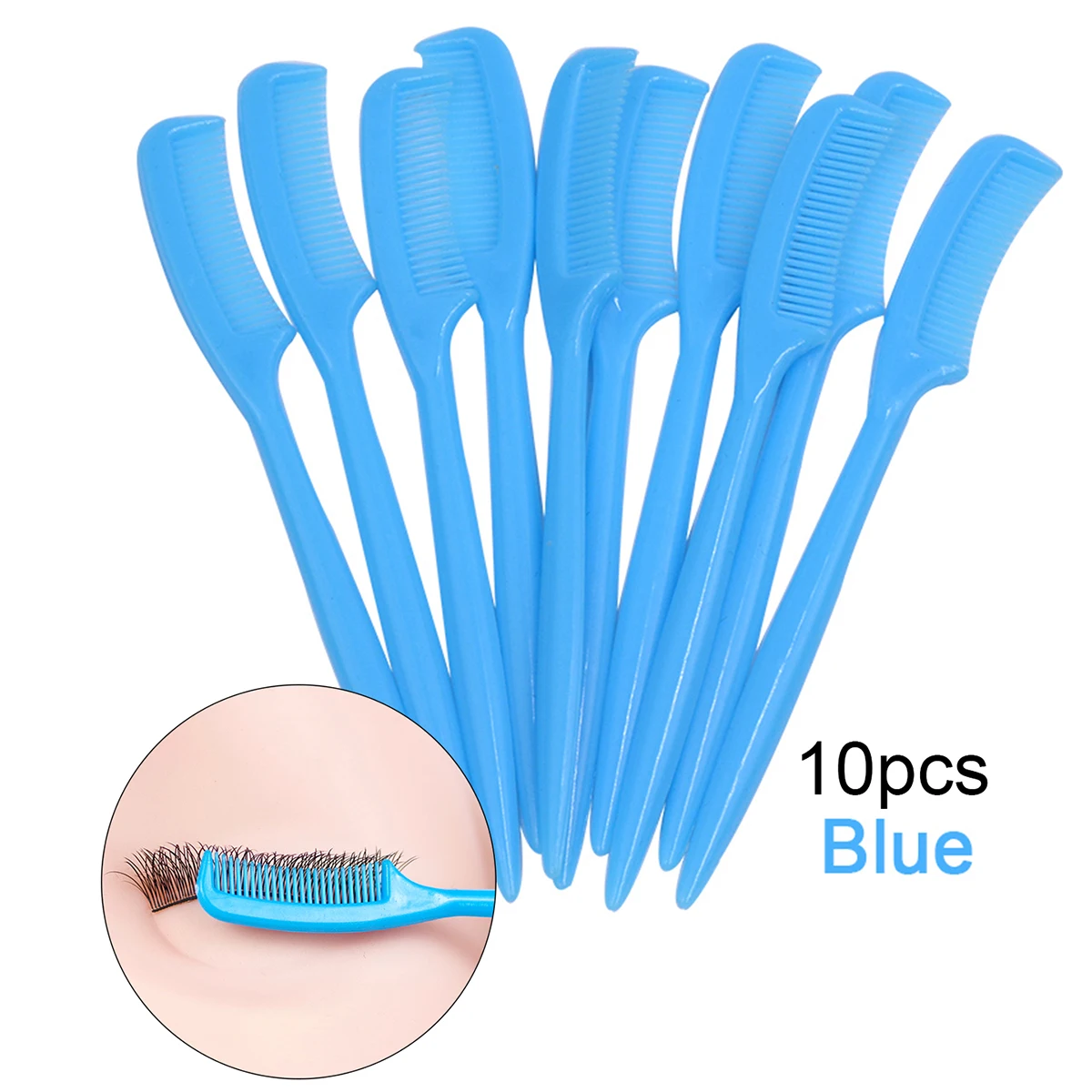 10Pcs Mini Eyelash Combs Small - Eyelash Extension Doll Eye avis et prix
