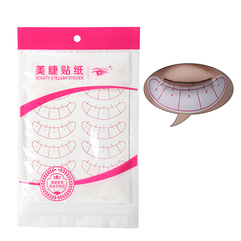 70 Pairs Lash Mapping Stickers - Eyelash Extension Maps avis et prix