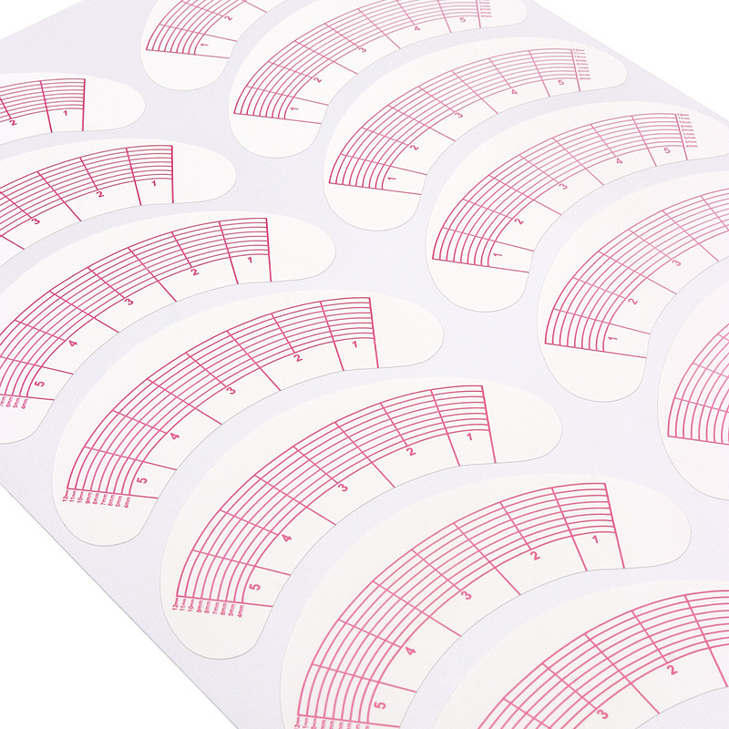 70 Pairs Lash Mapping Stickers - Eyelash Extension Maps avis et prix