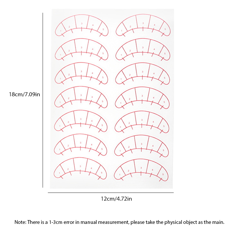 70/140 Pairs Lash Mapping Stic - Eyelash Extension Maps avis et prix