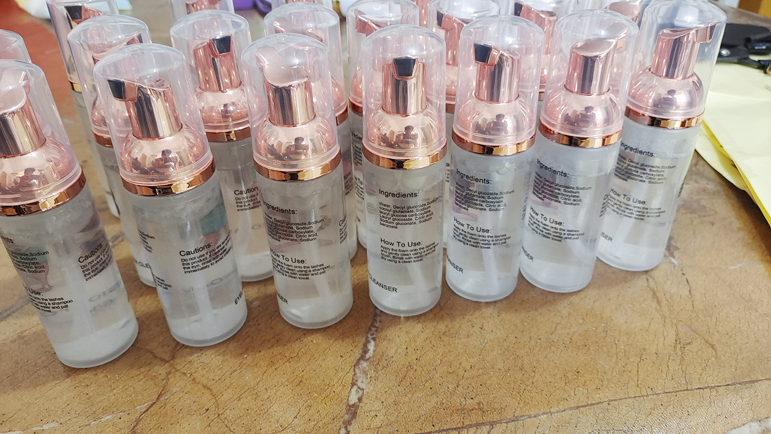 Wholesale Custom Private Label - Eyelash Extension Wash Kit avis et prix