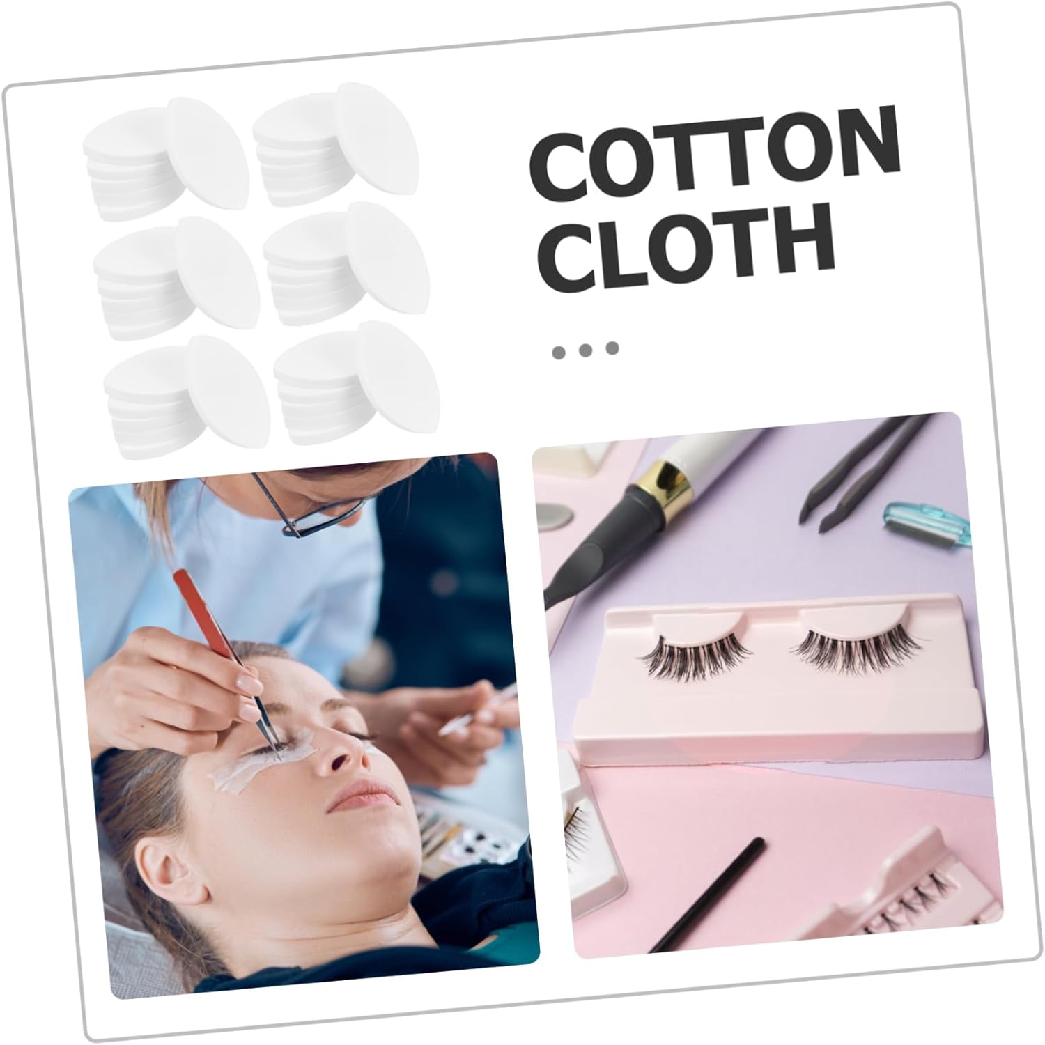 50Pcs Lash Practice Sponges -  - Eyelash Extension Maps avis et prix