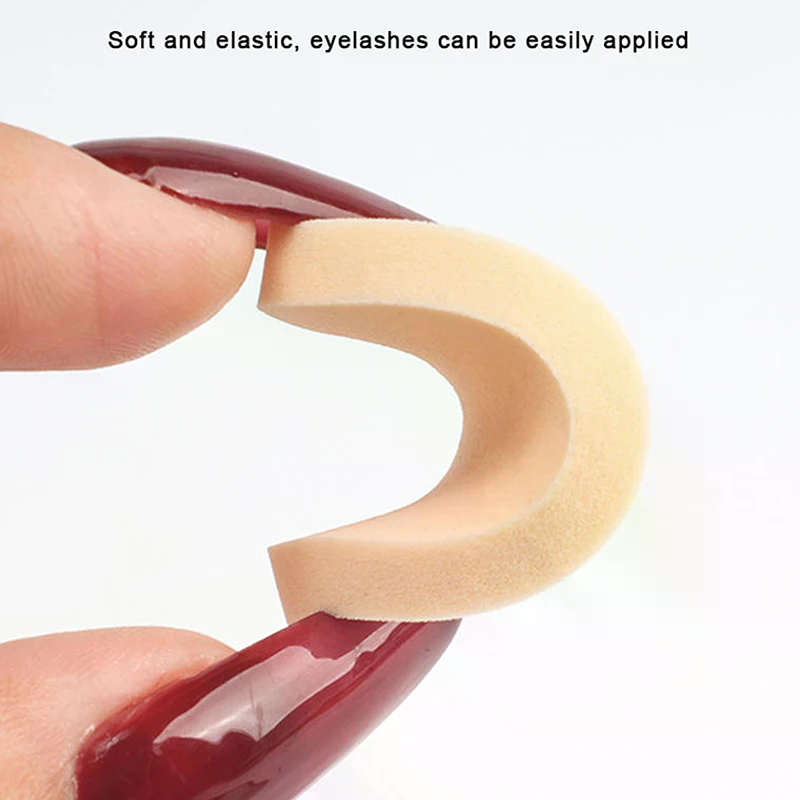 50PCS Soft Sponge False Eyelas - Eyelash Extension Maps avis et prix