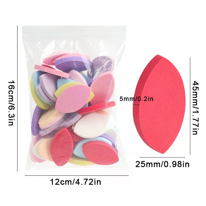 50PCS Soft Sponge False Eyelas - Eyelash Extension Maps avis et prix