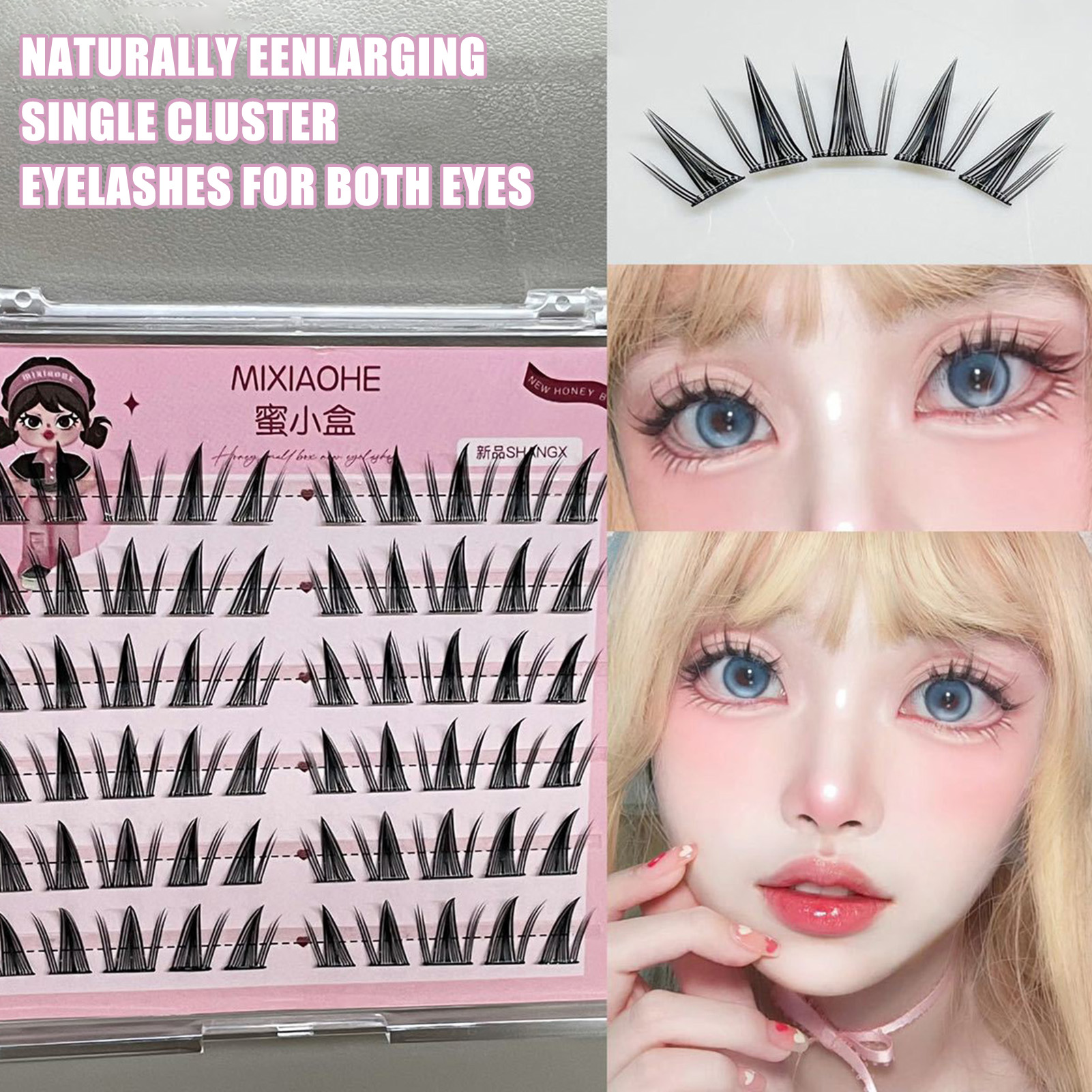 Self-adhesive Manga False Eyel - Eyelash Extension Doll Eye avis et prix