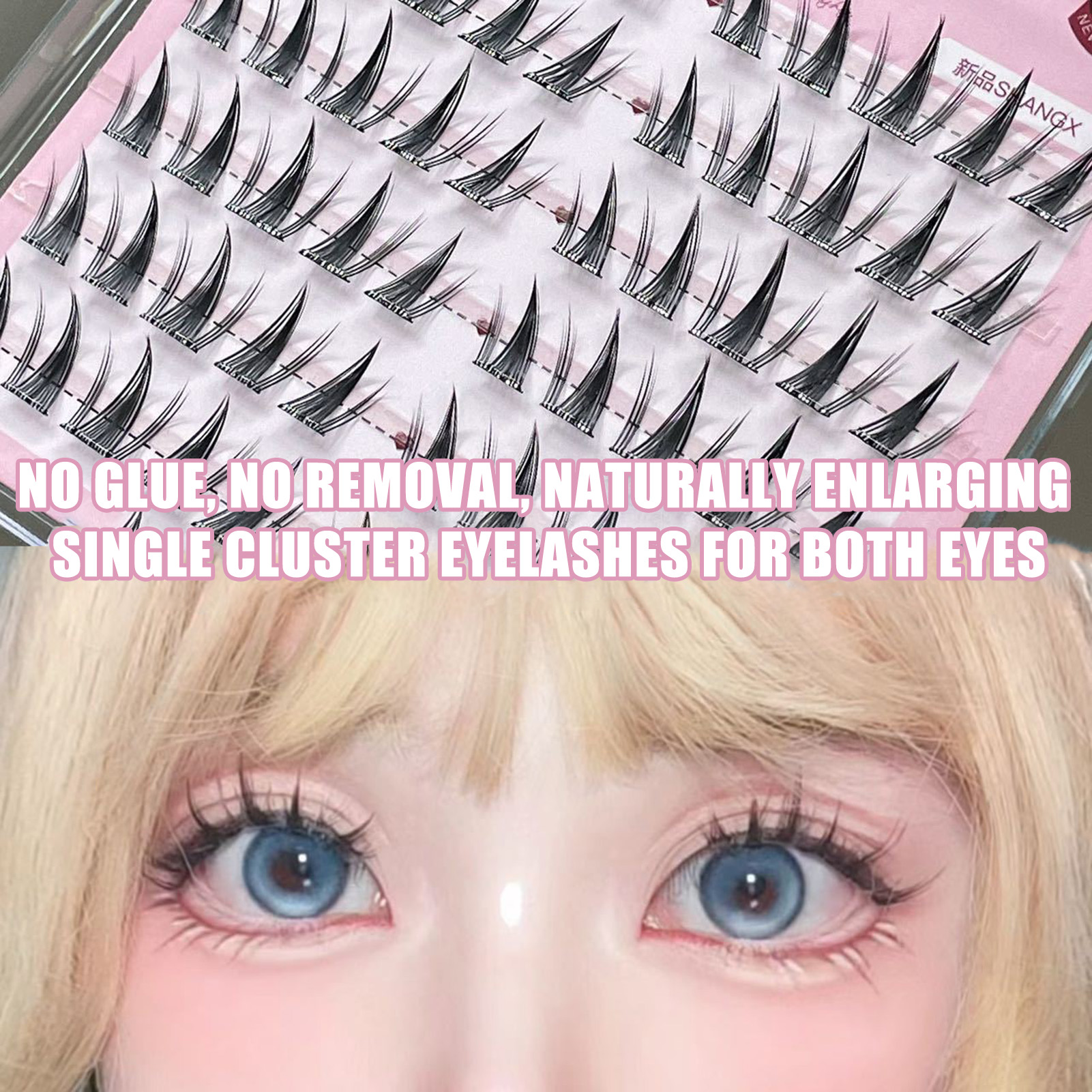Self-adhesive Manga False Eyel - Eyelash Extension Doll Eye avis et prix