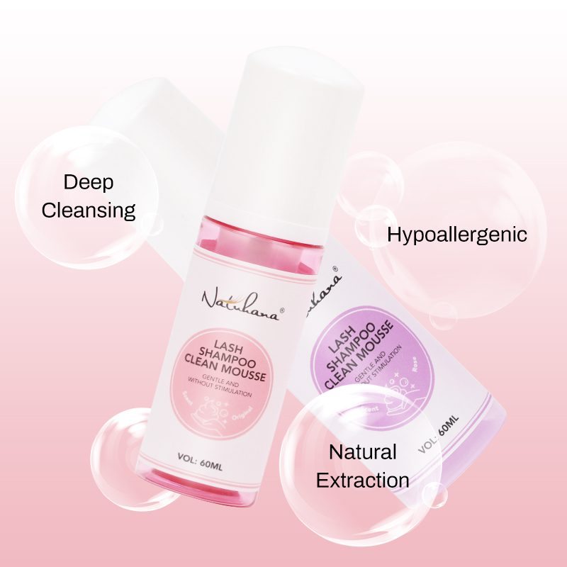 Natuhana 60ml Eyelash Extensio - Eyelash Extension Wash Kit avis et prix