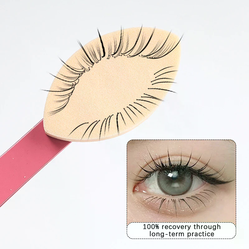 50PCS Soft Sponge False Eyelas - Eyelash Extension Maps avis et prix
