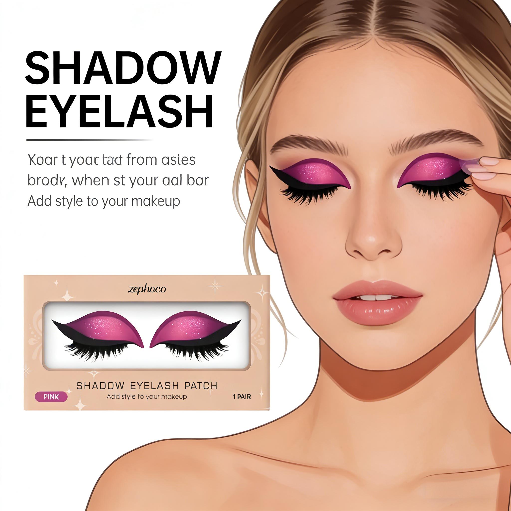 Lazy Eye Shadow Eyelash Patch  - Lash Mapping Sticker avis et prix