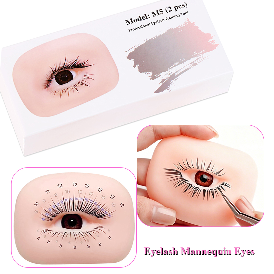 3 Layers Lashes Eyes Model Eye - Eyelash Extension Doll Eye avis et prix