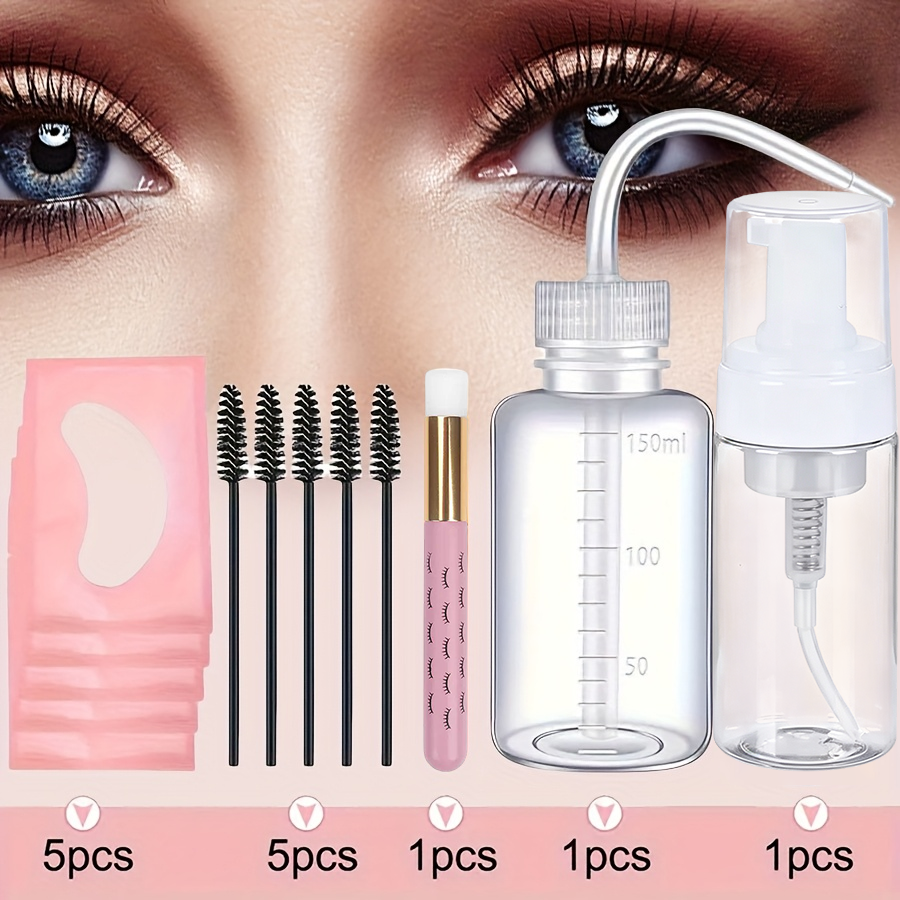 13Pcs Eyelash Extension Cleani - Eyelash Extension Wash Kit avis et prix