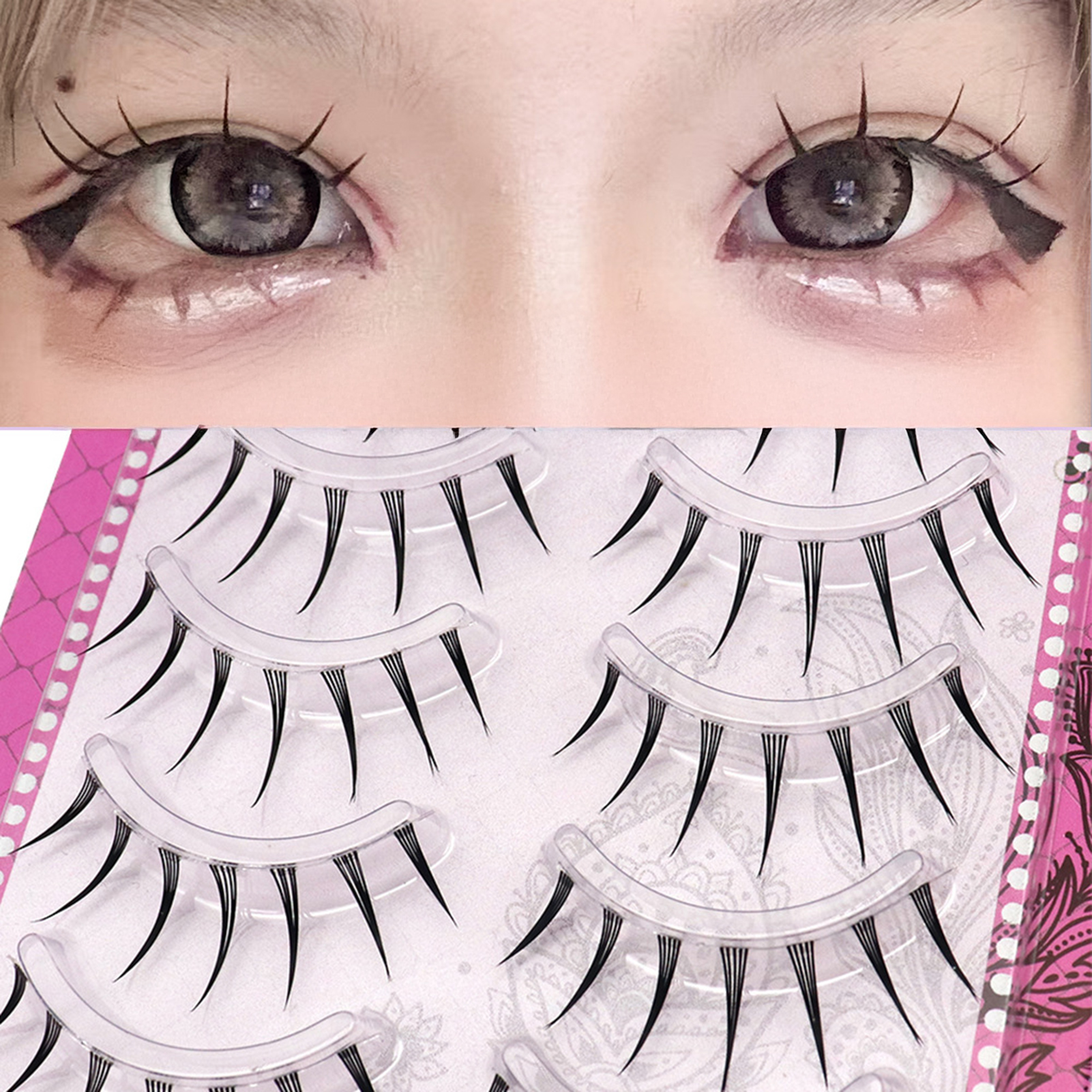 5 Pairs Anime Manga Lashes One - Eyelash Extension Doll Eye avis et prix